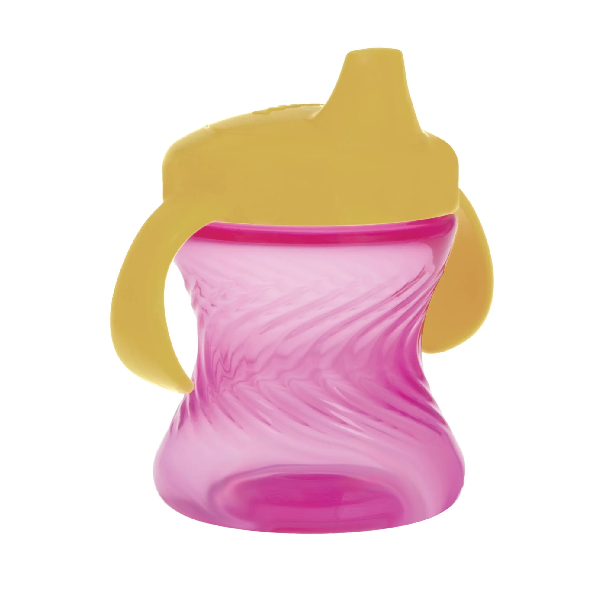 2-Handle Hard Spout Sippy Cup (3 Pack) | Pink/Green/Purple - Image 3