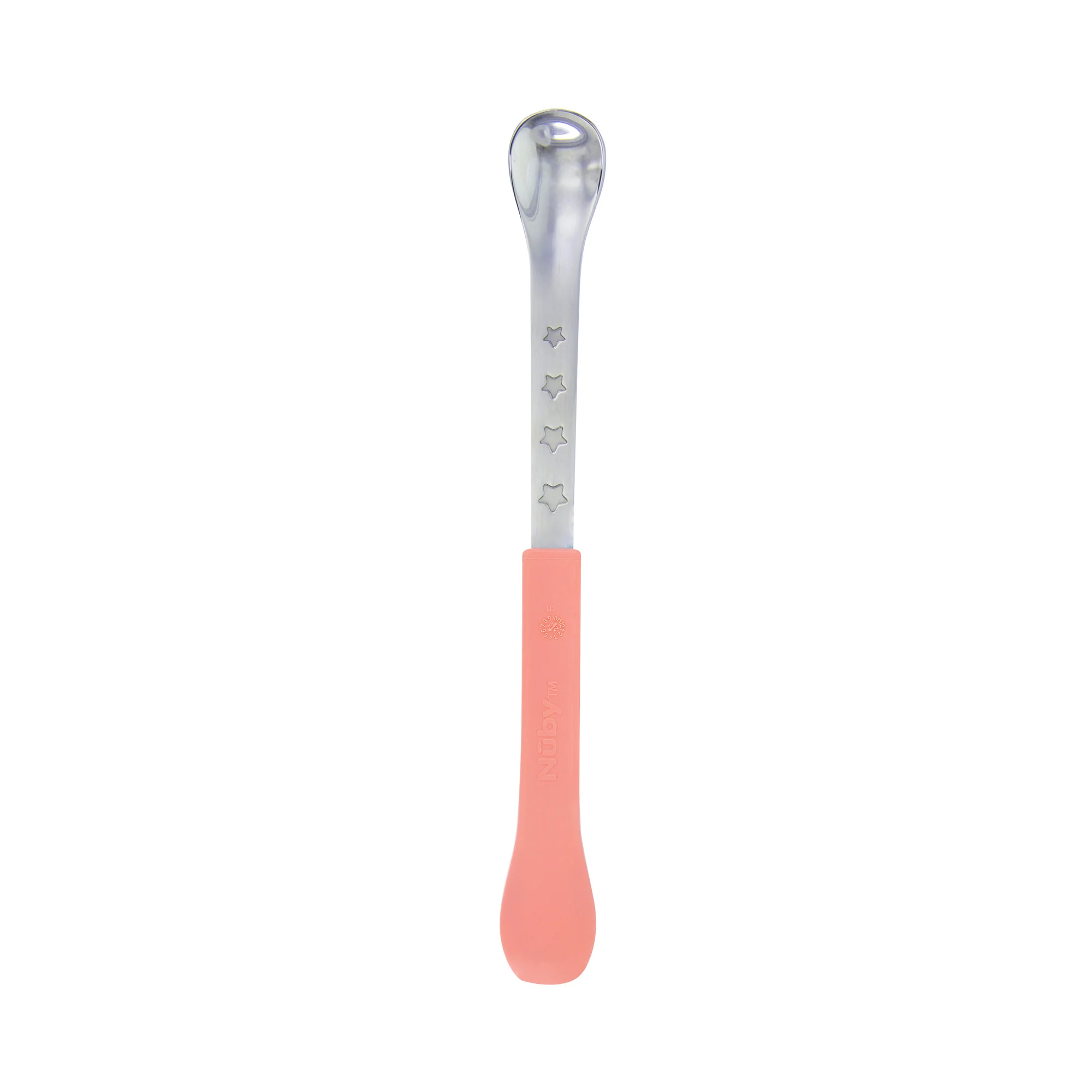 2-in-1 Silicone & Stainless Steel Feeding Spoons (3 Pack) - Image 4