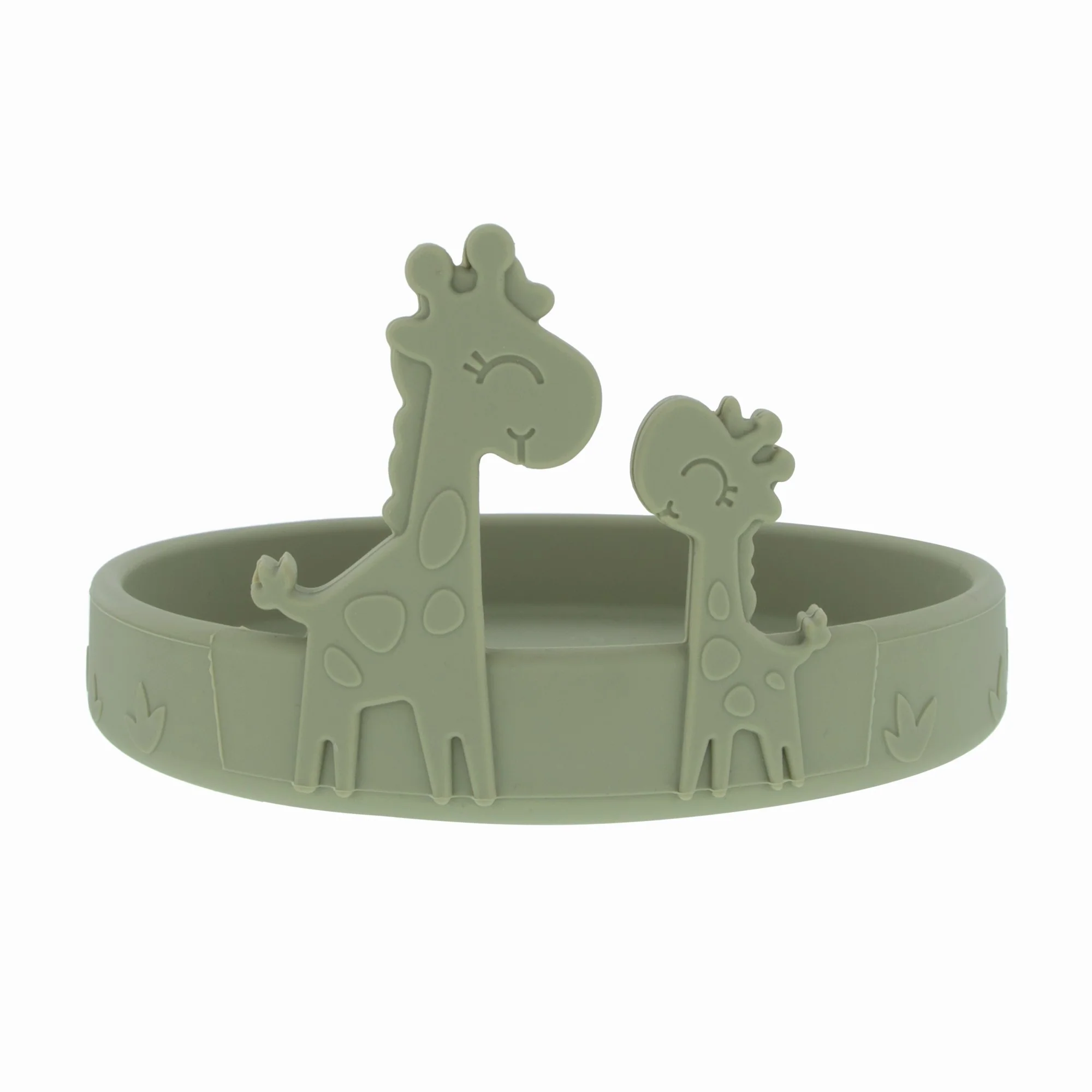 Animal Friends 6-Piece Dinnerware Set - Green Giraffe - Image 3