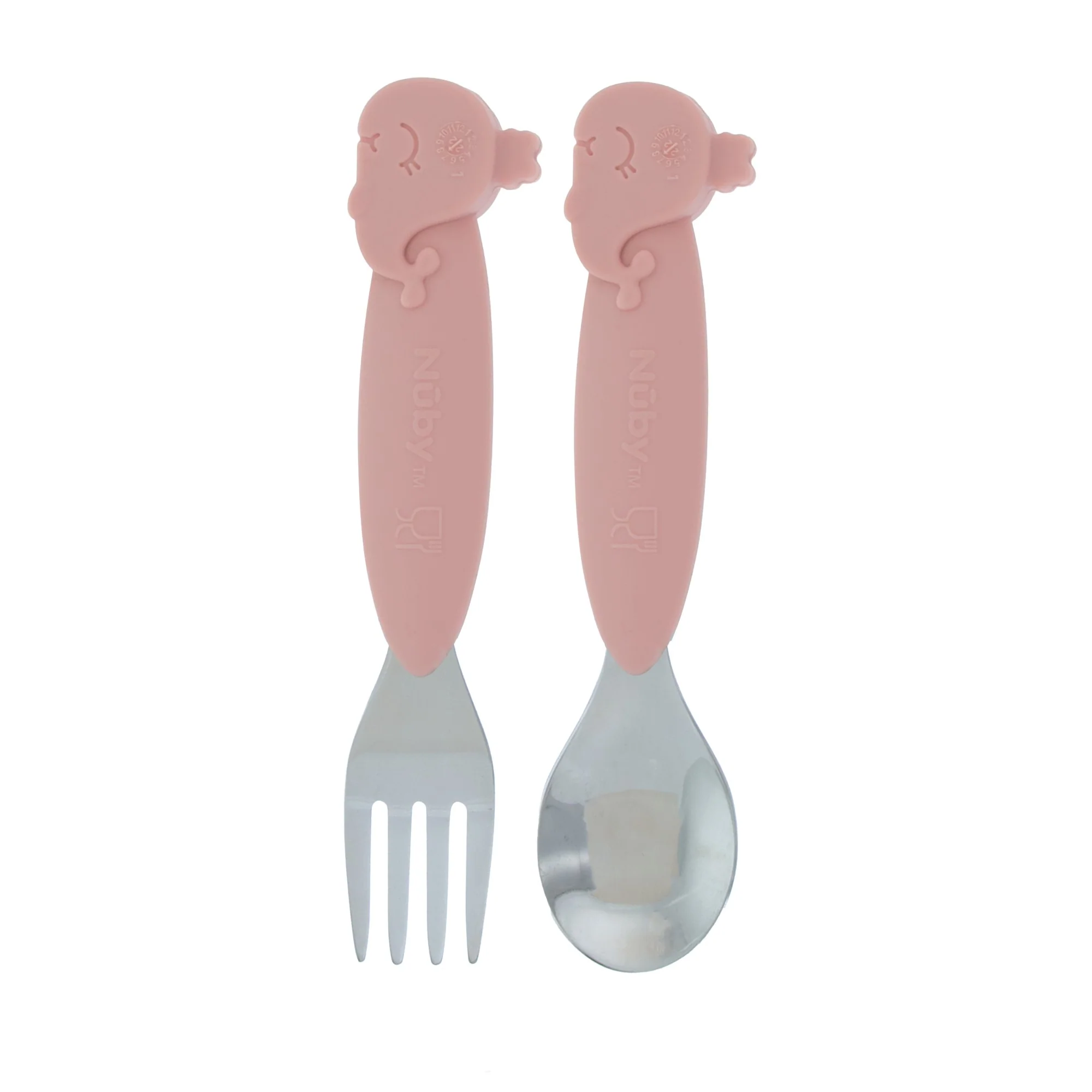 Animal Friends Silicone & Stainless Steel Utensils - Image 3