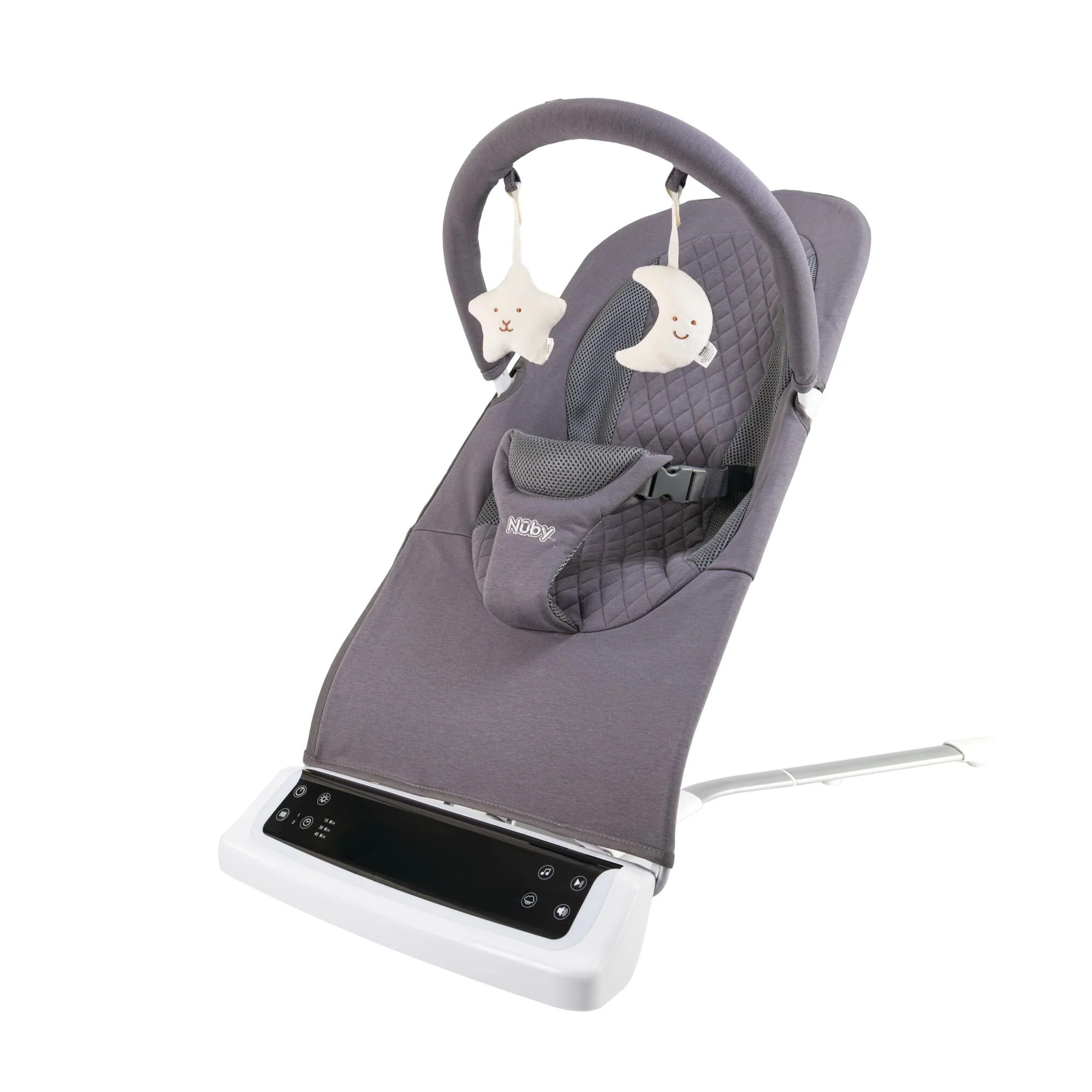 Deluxe Baby Bouncer Seat | Grey - Image 5
