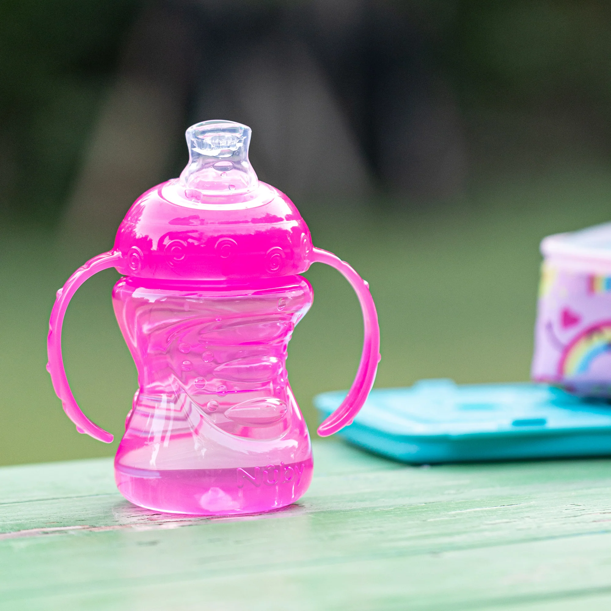 No-Spill Soft Spout Grip N' Sip Trainer Cup - Image 9
